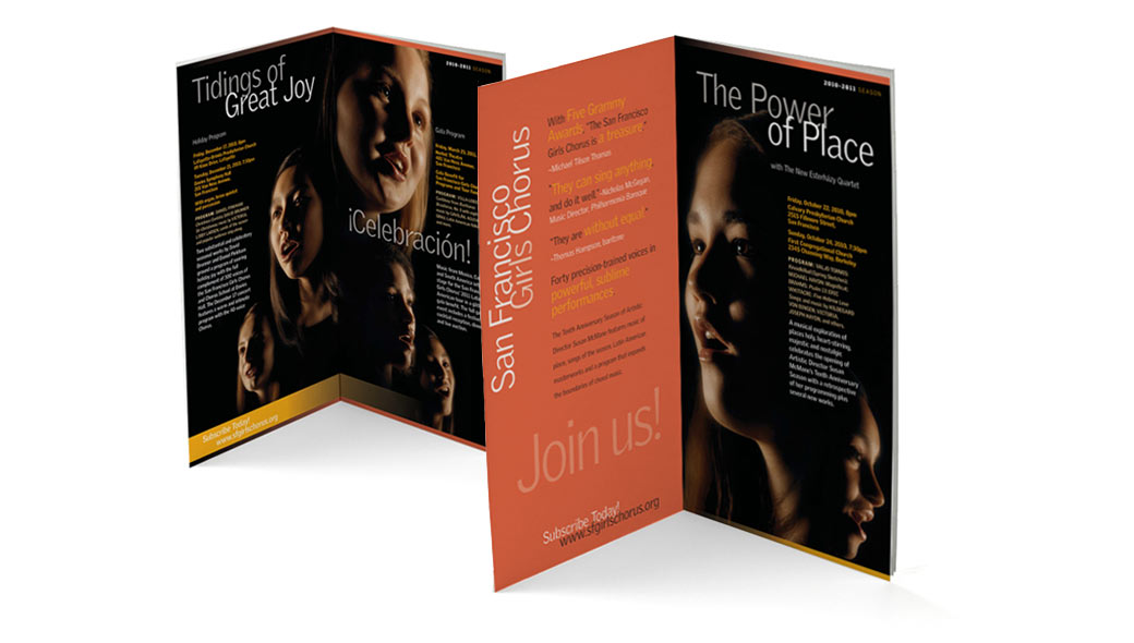 San Francisco Girls Chours Invites